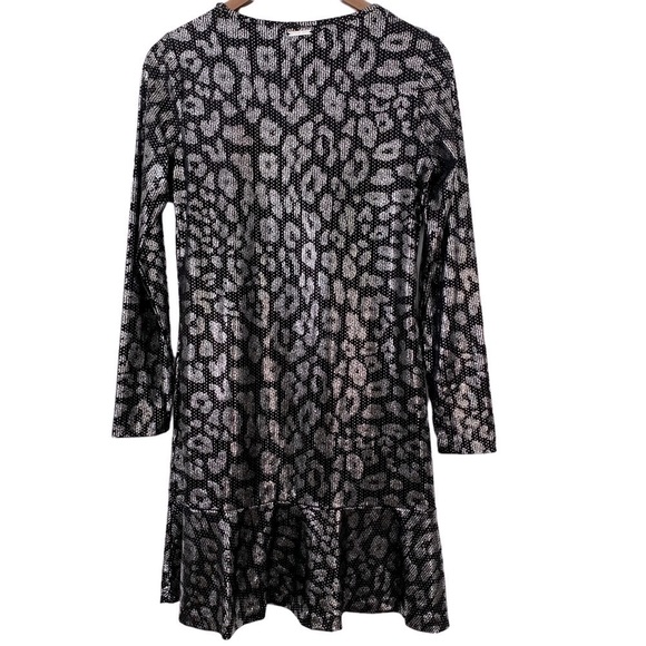 MICHAEL Michael Kors Black and White Long Sleeve Dress - Picture 2 of 7